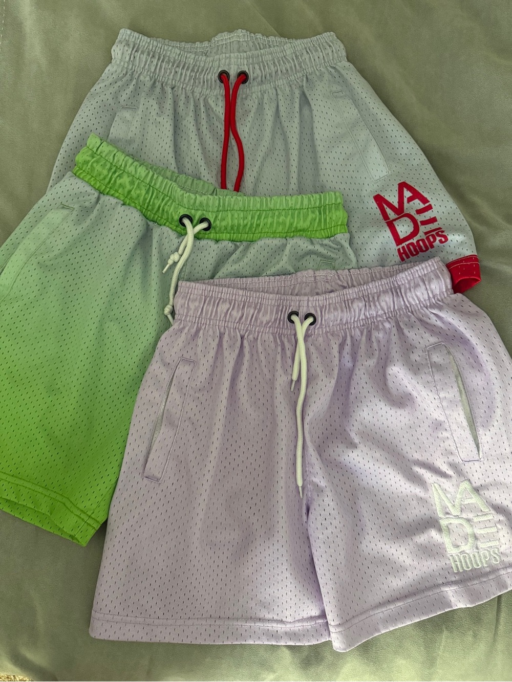 Made Hoops basketball shorts - set of 4